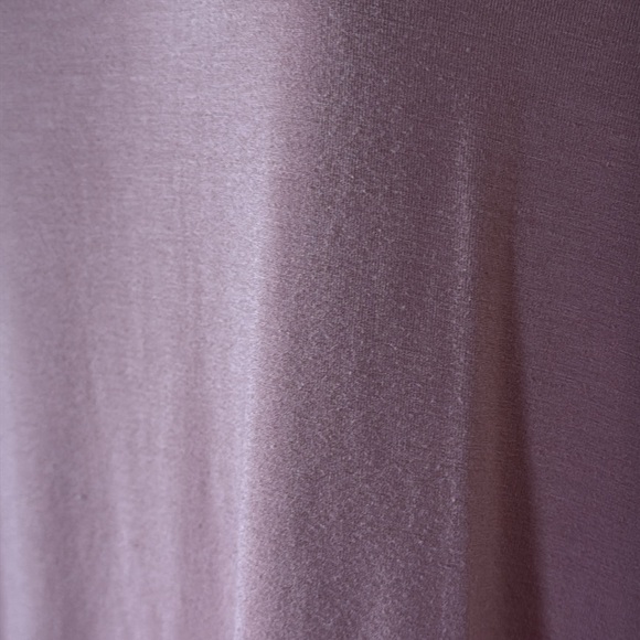 Soft Surroundings Dusty Pink/ Mauve Embroidered Bell Sleeve Soft Top Size M - Picture 8 of 10